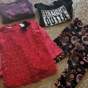 Girls 4 piece 18 month clothes separates